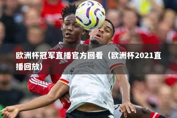 欧洲杯冠军直播官方回看（欧洲杯2021直播回放）